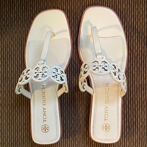Tory Burch Tiny Miller Leather Thong Sandal-Only Worn One Time! Size 11